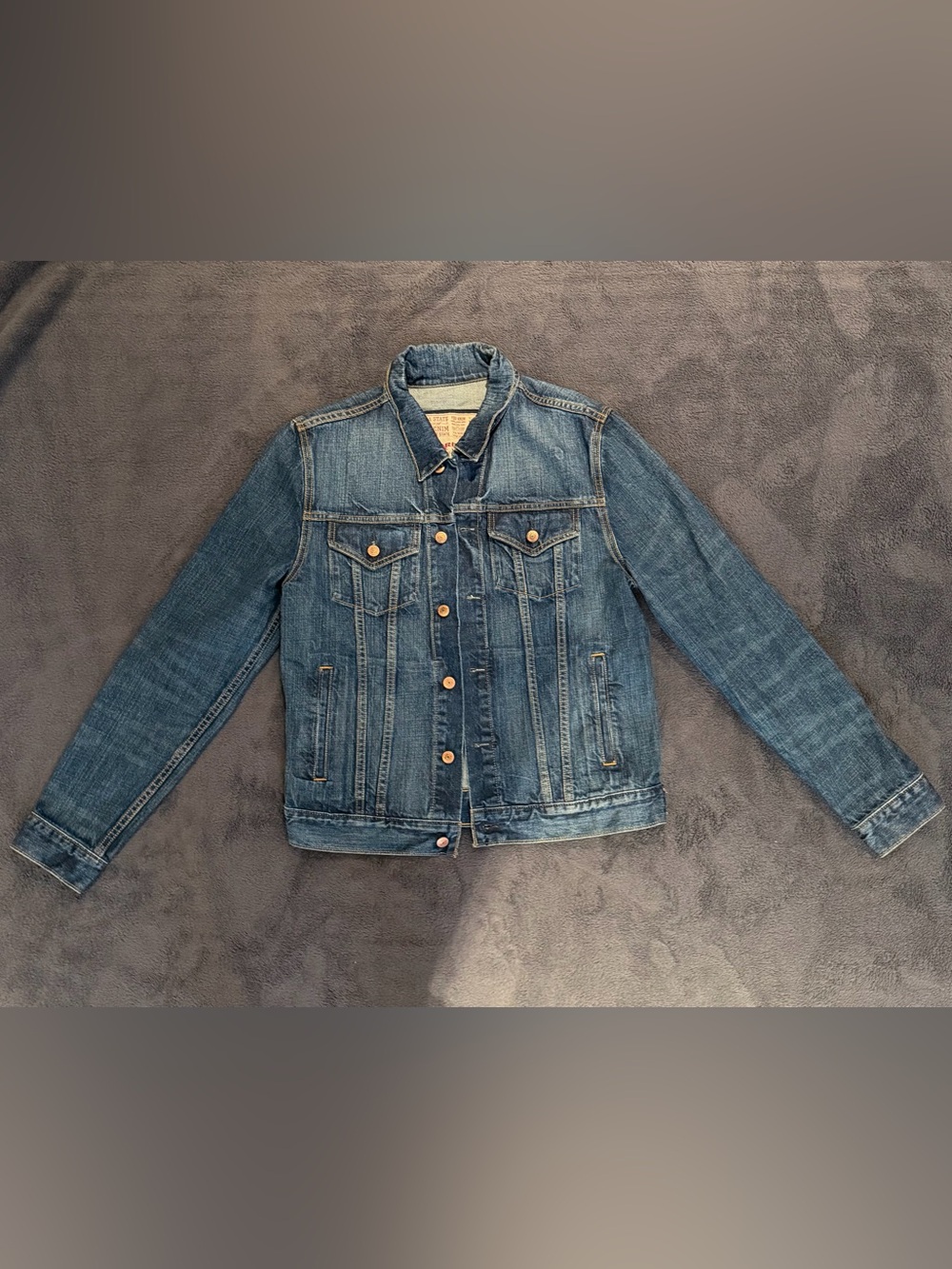 Arizona Jean Company Indigo Denim Jacket with Red Label